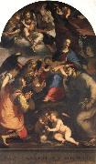 Paggi, Giovanni Battista Madonna and Child with St.Anthony of Padua,Tobias,and the Archangel Ra-Phael oil painting